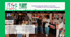 Desktop Screenshot of greaterflintartscouncil.org